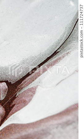 Abstract background glitter dye brown white wave Abstract background glitter dye brown white wave 111724737