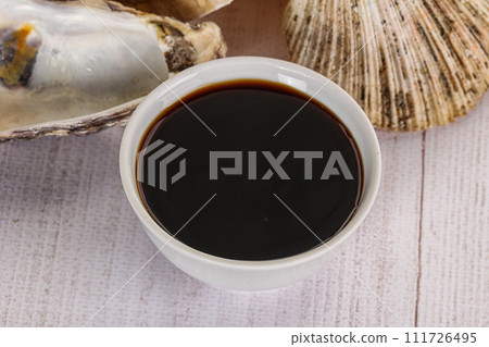 Oyster sauce in the bowl 111726495
