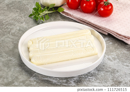 Mozzarella cheese stick heap snack 111726515