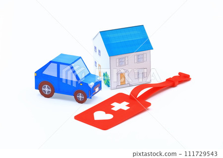 幫助標記汽車和房屋的圖像 幫助標記汽車和房屋的圖像 111729543