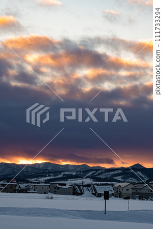 Furano in winter 111733294