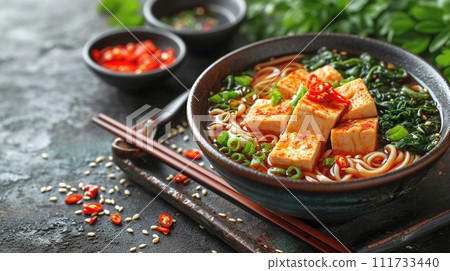 傳統日本蕎麥麵和烏龍麵套餐 111733440