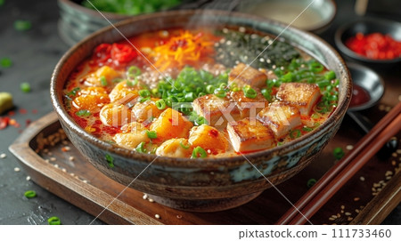 傳統日本蕎麥麵和烏龍麵套餐 111733460