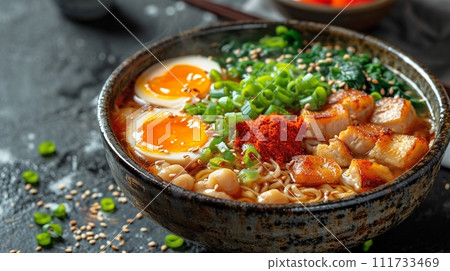 傳統日本蕎麥麵和烏龍麵套餐 111733469