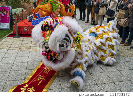 橫濱唐人街新年祭-迎春祈福舞獅-橫濱海洋塔前 橫濱唐人街新年祭-迎春祈福舞獅-橫濱海洋塔前 111733572