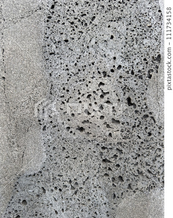 Porous Concrete Wall with Textural Contrast.. 111734158