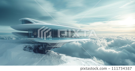 House in the mountains 111734387