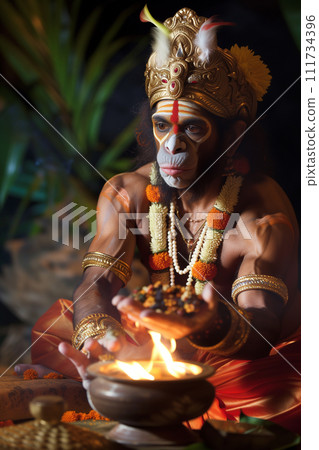 Hindu deity Hindu deity 111734396