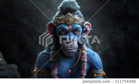 Hindu deity 111734398