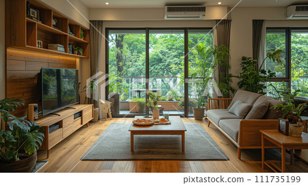 帶沙發的大客廳 111735199