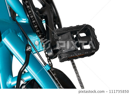 Plastic bicycle pedal. Plastic bicycle pedal. 111735850