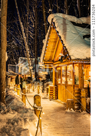 Ningle Terrace in Winter Ningle Terrace in Winter 111736284