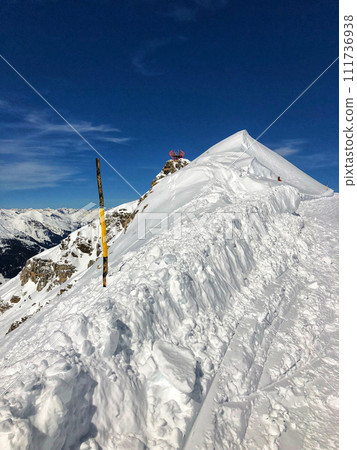 Viewpoint at mountains ski resort Bad Gastein, Austria Viewpoint at mountains ski resort Bad Gastein, Austria 111736938