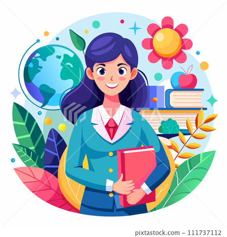 International Teacher's day flowers a bouquet of flowers International Teacher's day flowers a bouquet of flowers 111737112