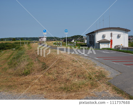 利根川夏季風景 利根川夏季風景 111737688