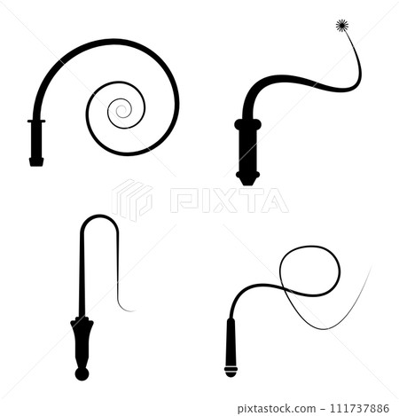 Whip icon Whip icon 111737886