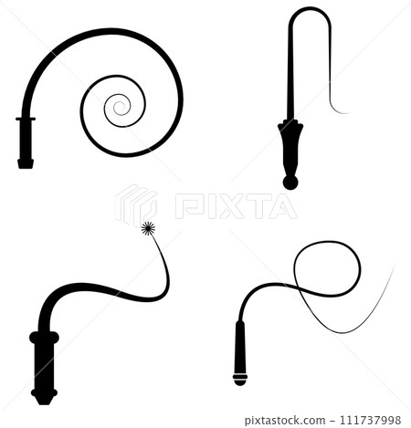 Whip icon vector 111737998