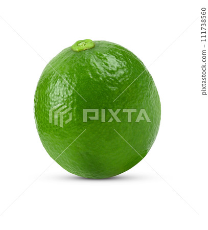 lime isolated on white background 111738560