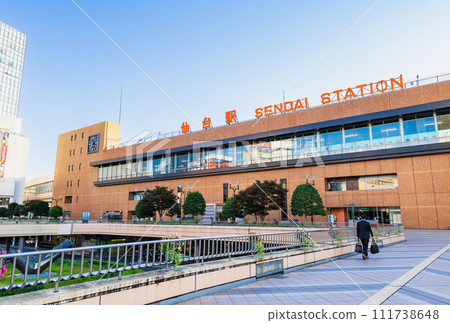 仙台站西口晨景 111738648