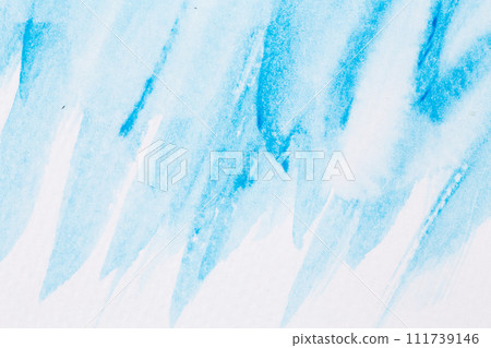 Blue paint texture background blue color 111739146