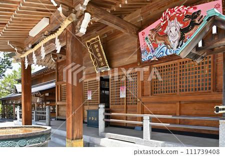 Warabi Walk Nakasendo Warabi Shrine Shrine Building Warabi Walk Nakasendo Warabi Shrine Shrine Building 111739408