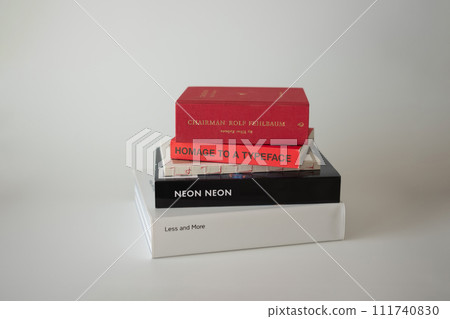 stacks of foreign books 111740830