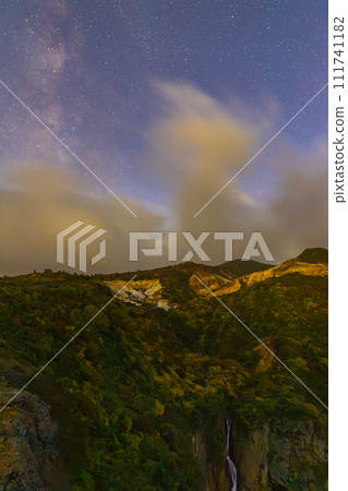 Zao Fuki no Taki and Milky Way 111741182