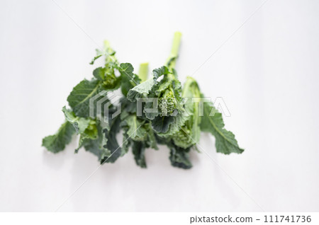Broccoli thinned greens 111741736