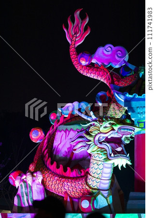 龍, 燈籠, 花燈, 元宵節, 燈籠, 龍, 花燈, 元宵節, 元宵節 111741983