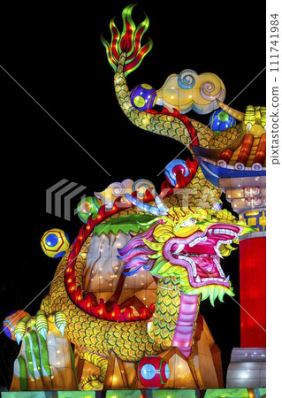 龍, 燈籠, 花燈, 元宵節, 燈籠, 龍, 花燈, 元宵節, 元宵節 111741984