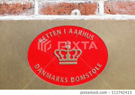 denmark, concept, logo 111742413