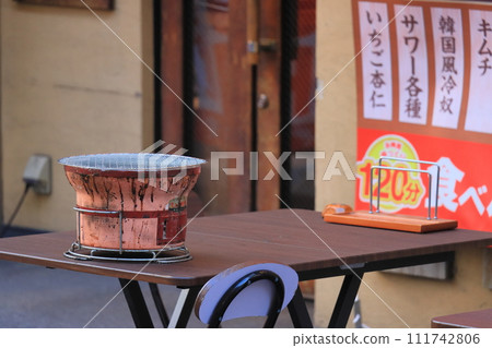 烤肉店七輪、木炭燒烤、烤肉店店面 111742806