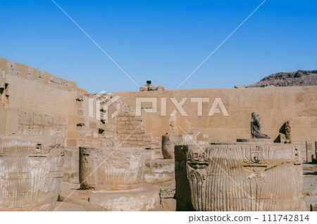 Timeless Beauty of Luxor Temple Egypt Summer Travel 111742814