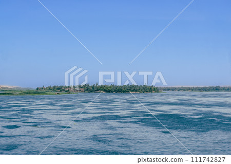 Egypt's Hidden Gem: Forest Views from Nile Cruise Egypt's Hidden Gem: Forest Views from Nile Cruise 111742827