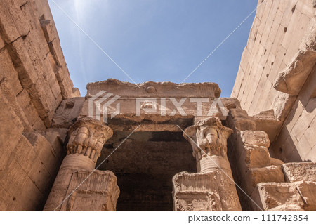 Majestic Ancient Egyptian Temple. Summer Travel Egypt 111742854