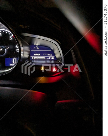 Meter showing below freezing point Meter showing below freezing point 111743076