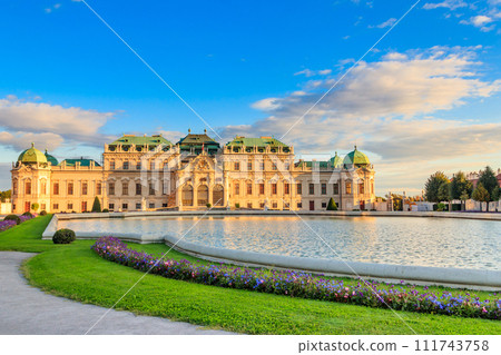 Upper Belvedere palace in Vienna, Austria 111743758