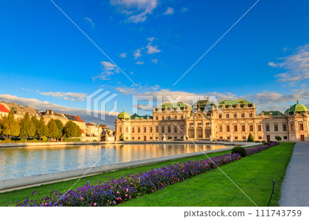 Upper Belvedere palace in Vienna, Austria Upper Belvedere palace in Vienna, Austria 111743759