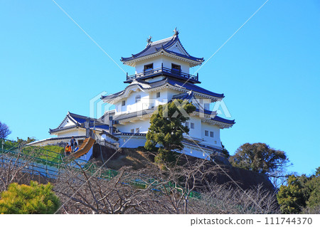 靜岡縣掛川市掛川城天守閣風景 靜岡縣掛川市掛川城天守閣風景 111744370