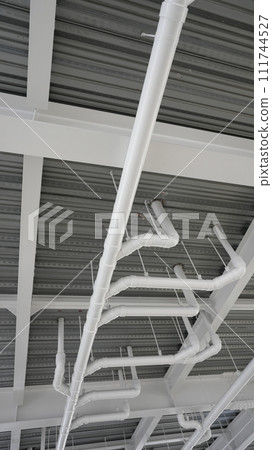 Underground parking lot duct piping Underground parking lot duct piping 111744527