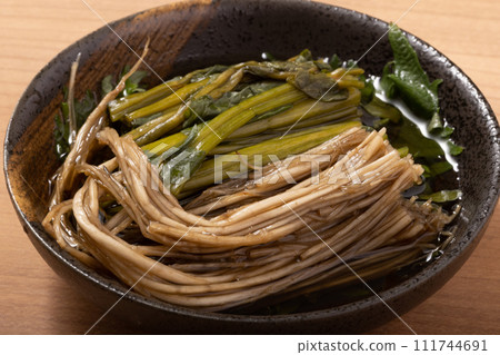 Sermon pickled in soy sauce 111744691