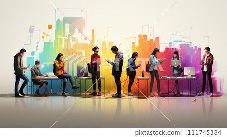 Interaction between computers and humans: People operating devices and exchanging information 111745384