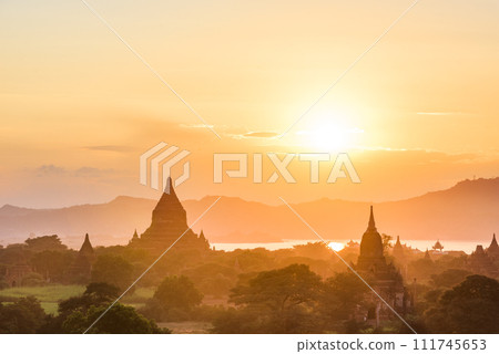 Bagan, Myanmar temples in the Archaeological Zone Bagan, Myanmar temples in the Archaeological Zone 111745653