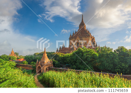 Bagan, Myanmar at Sulamani Temple Bagan, Myanmar at Sulamani Temple 111745659