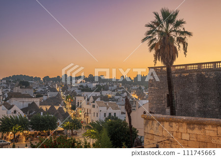 Alberobello, Italy with Trullo Houses Alberobello, Italy with Trullo Houses 111745665