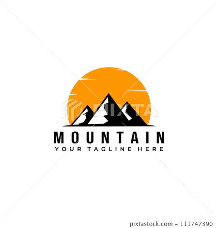 Mountain Adventure Wild Logo Vector Illustration Design Vintage Art 111747390