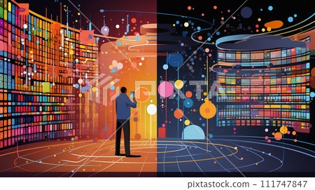 Big Data and AI: Data analysis, AI gaining insights, and a look at the data center. 111747847