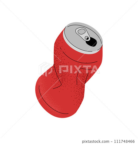 Smashed Soda Can Smashed Soda Can 111748466