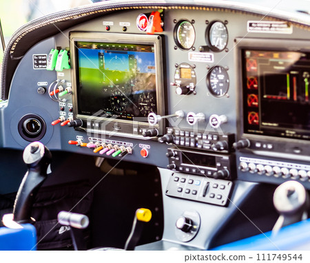 Control pannel of plane Control pannel of plane 111749544