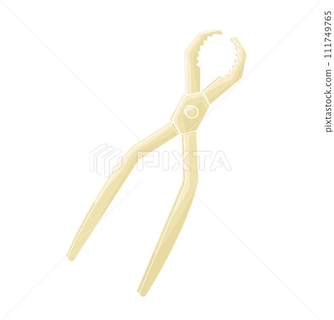 metal cork pliers color vector illustration metal cork pliers color vector illustration 111749765